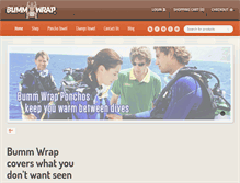 Tablet Screenshot of bummwrap.com